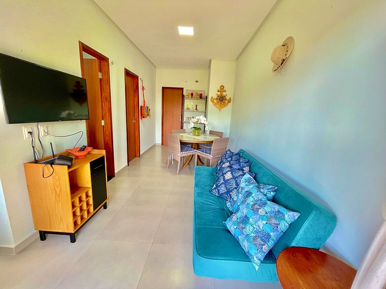 Ap Sardim Home Beach Familiar aconhegante e com área de laze